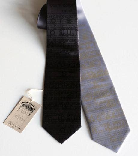 Cyberoptix Tie Lab - Wholesale Necktie - Men's - Lorem Ipsum Necktie2