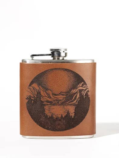 Park Flask - Mountains for wholesale by Tactile Craftworks