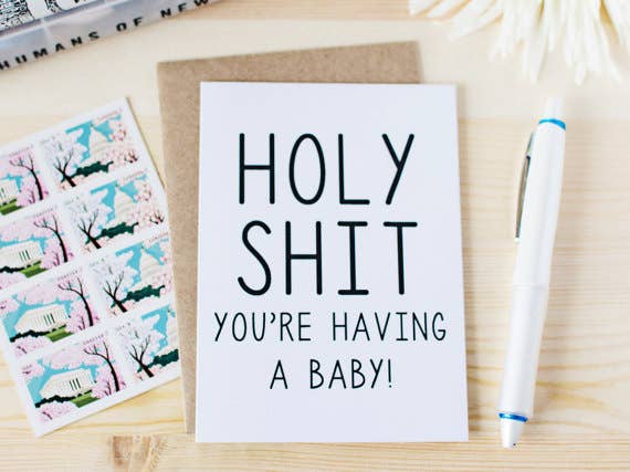 Honest AF Cards - Vente Cartes bébé - Vous avez une carte de bébé1