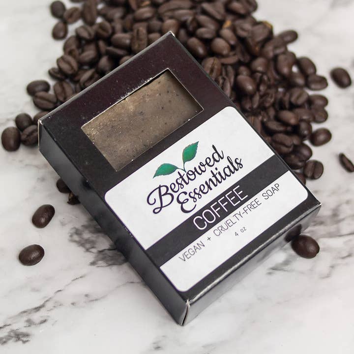 Coffee Soap for wholesale by Bestowed Essentials