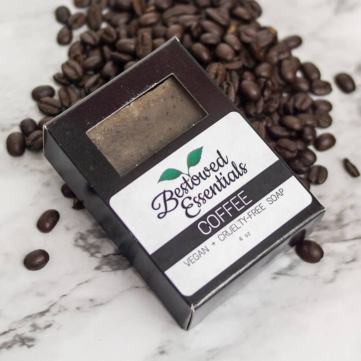 Coffee Soap for wholesale by Bestowed Essentials