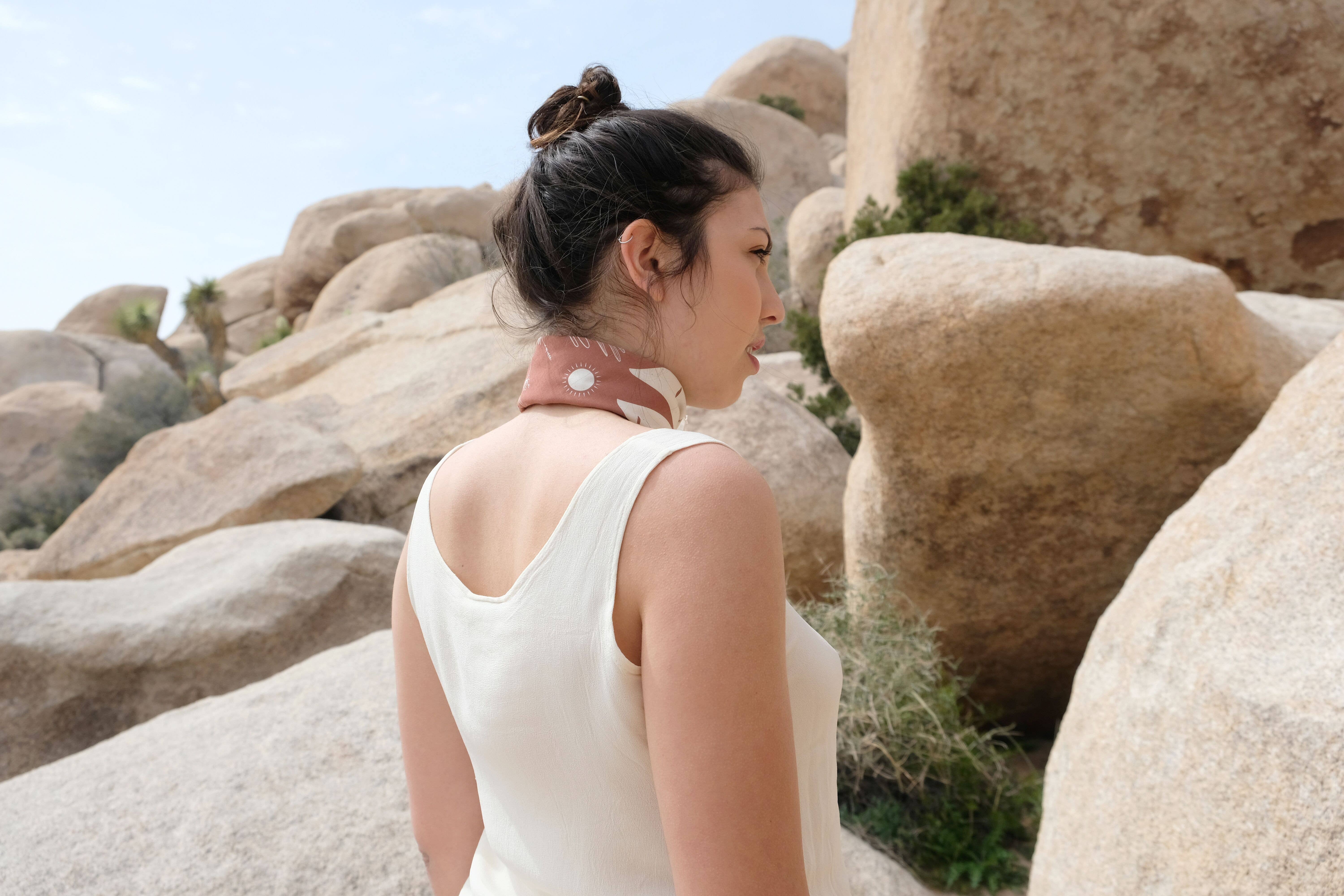 Elana Gabrielle - Wholesale Bandana - Unisex - Desert Bandana - Snake and Cactus Landscape, 100% Cotton8