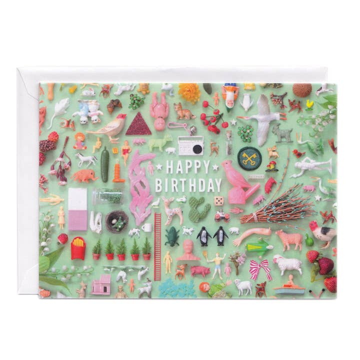Imaginary Animal - Wholesale Everyday Greeting Card - Tiny Things Collection | 6 Greeting Card Assortment