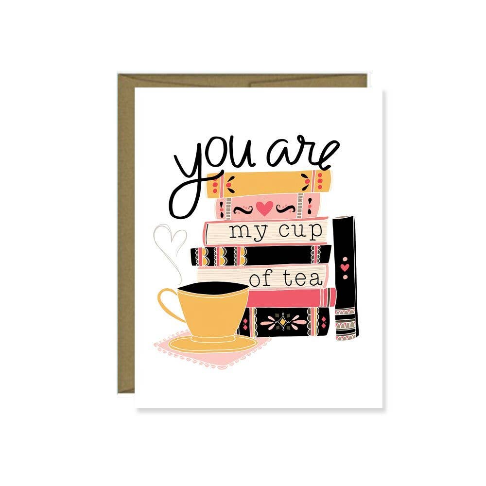 Pen & Paint - Wholesale Love Card - You Are My Cup Of Tea Card