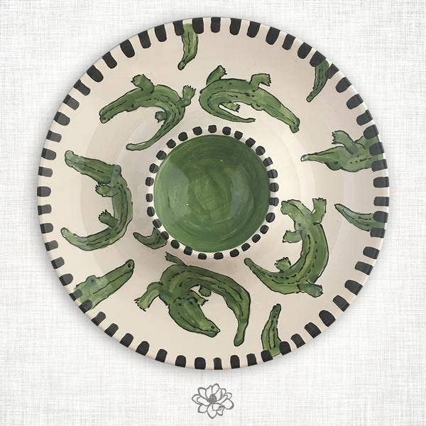 Alligator Chip and Dip for wholesale by Magnolia Creative Co.