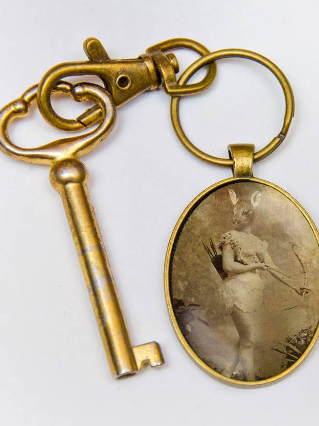 Boho Key Chain for wholesale by The Wild Oddisorium