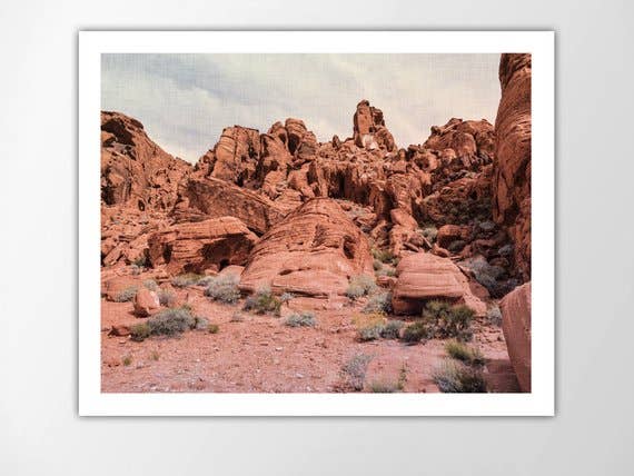 The National Anthem - Wholesale Art Print - 8” x 10” Desert Rocks Art Print1