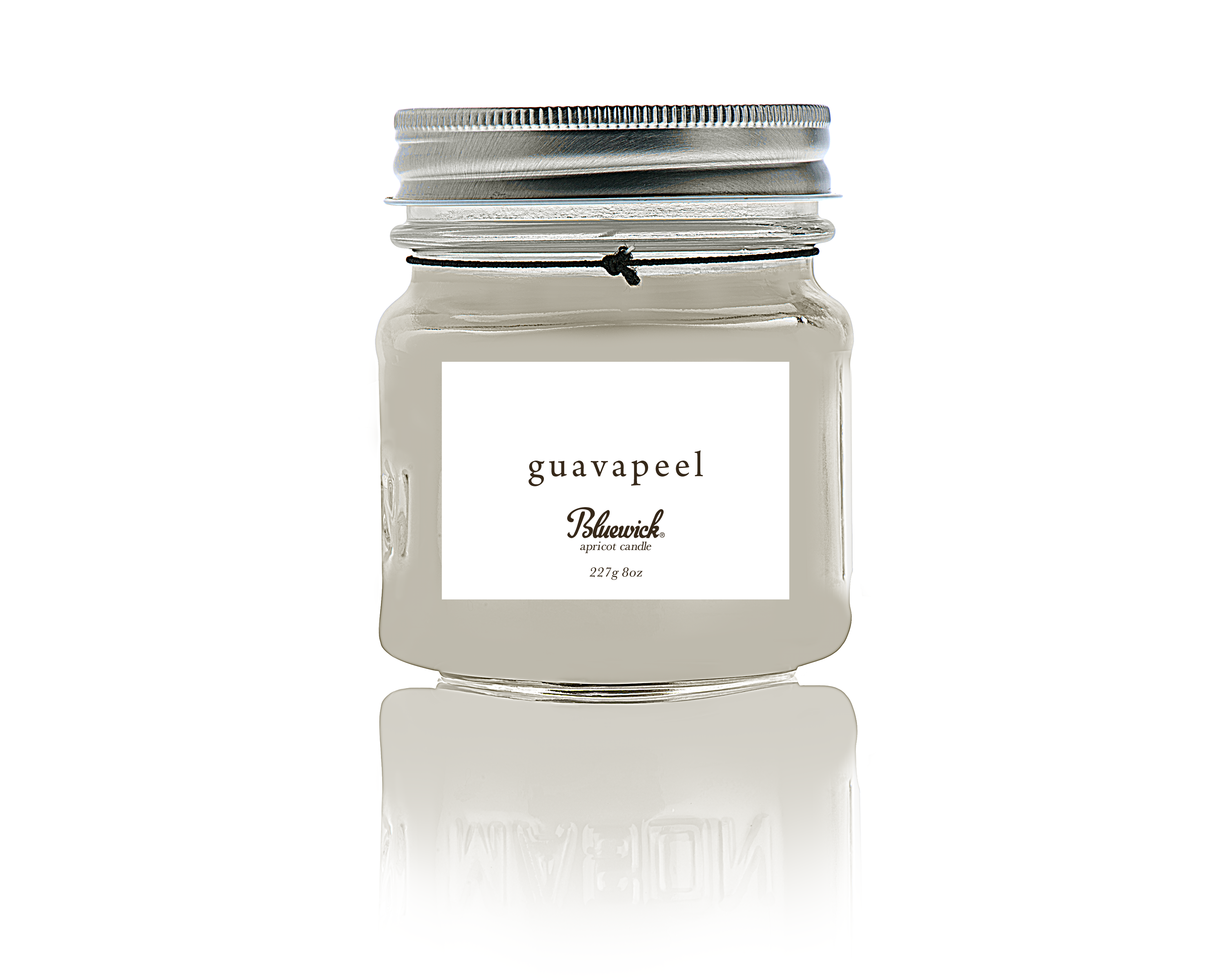Bluewick - Wholesale Jar/Filled Candle - Guavapeel Screw Top Mason0
