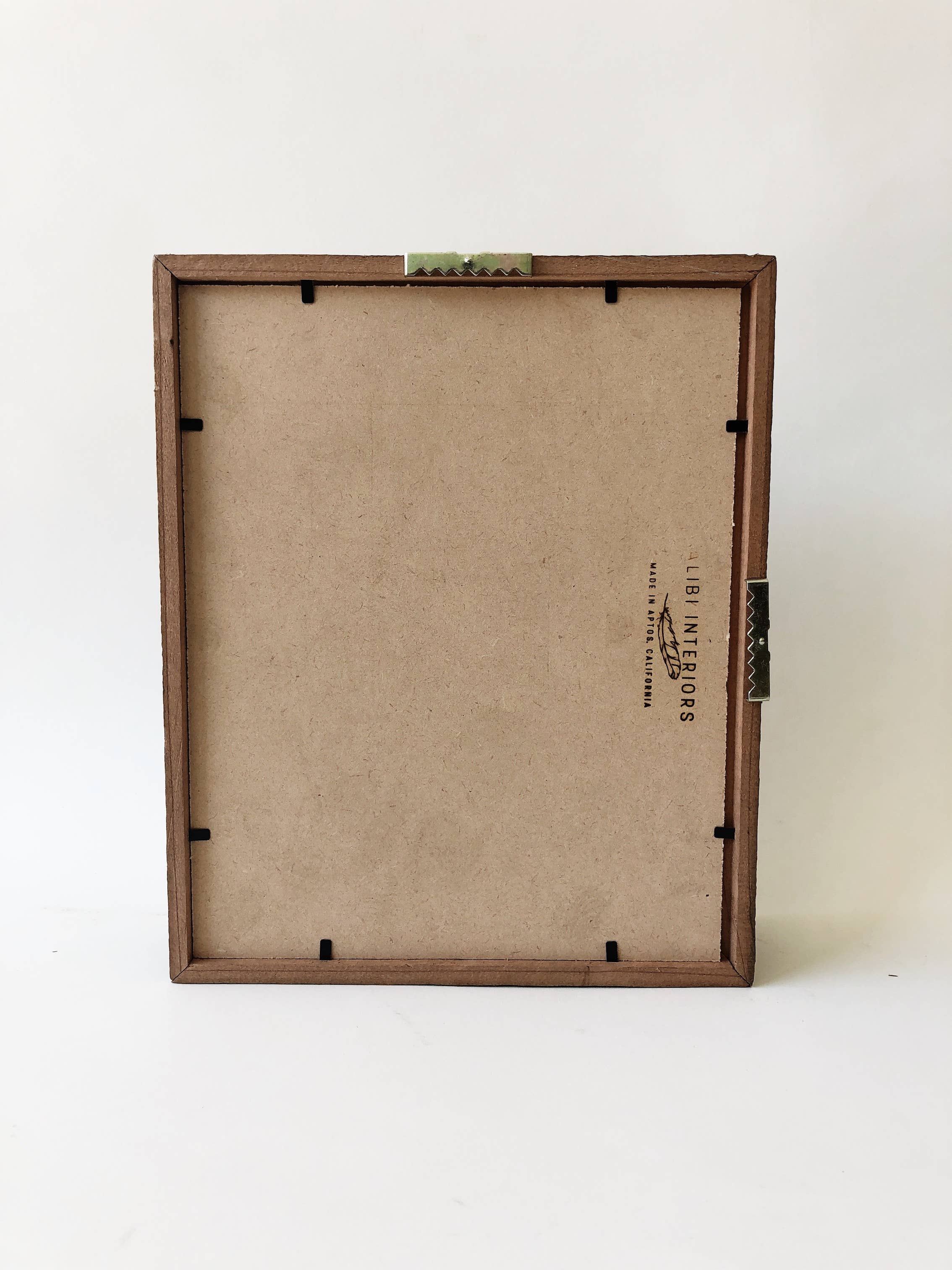 Alibi Interiors - Wholesale Picture Frame - Reclaimed Wood Shadow Box Picture Frame 8x102