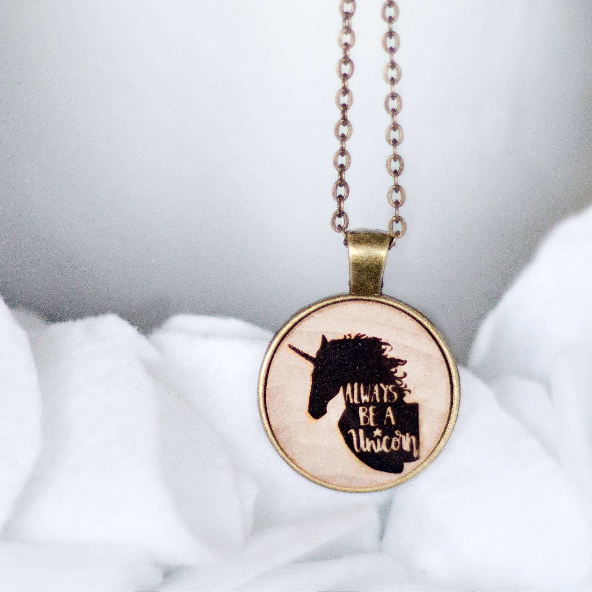 Little Allegory - Wholesale Pendant/Charm Necklace - Always Be a Unicorn Necklace5