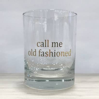 Call Me - Whiskey Glass for wholesale by Stash Style