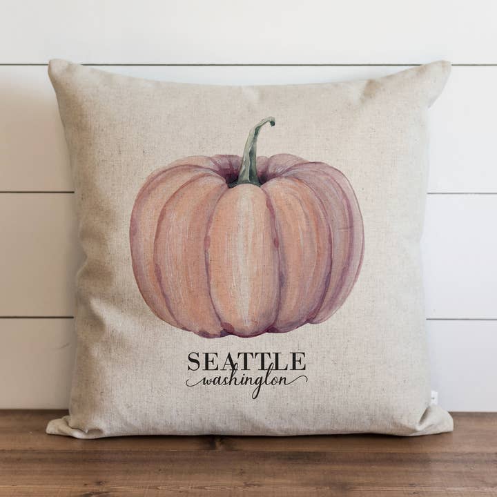 Pumpkin Style 3 Custom Pillow Cover for wholesale by Porter Lane Home