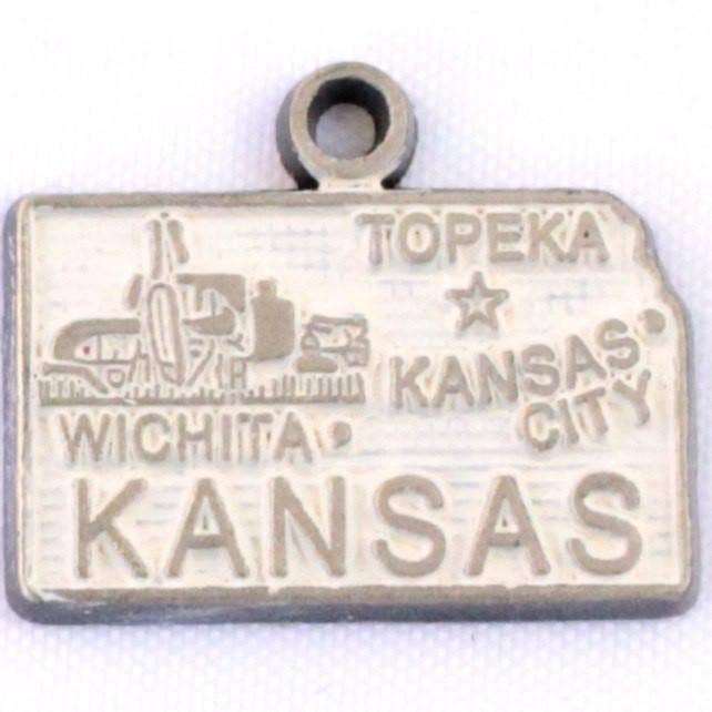 Gleeful Peacock - Wholesale Charm/Dangle Bracelet - Kansas State Charm Bracelet, Necklace, or Charm Only3