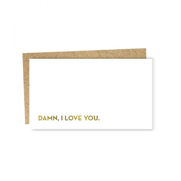 Sapling Press – wholesale Love card – #1050: Mini - I Love You Card