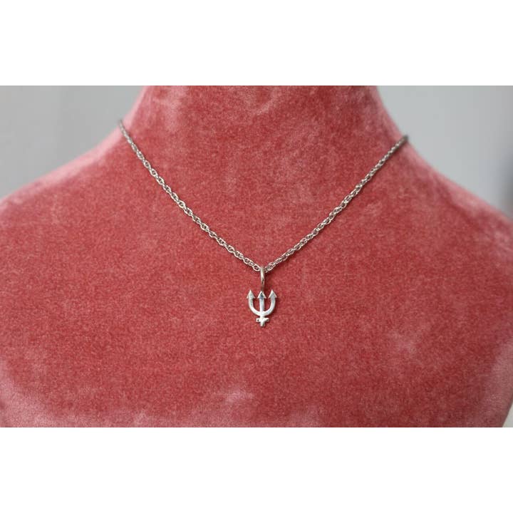 Sofia Ramsay - Wholesale Pendant/Charm Necklace - Planet Symbol Dainty Charm Necklaces in Sterling Silver7
