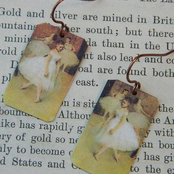 Degas Øreringe Ballerinaer for engroshandel hos Sarah Wood Studio