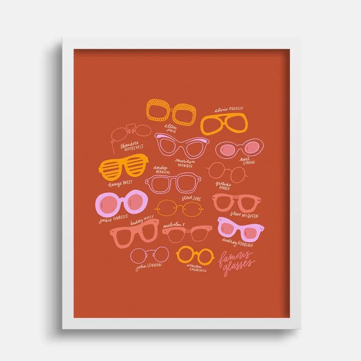 Lunettes Célèbres pour la vente par Joanna Dee
