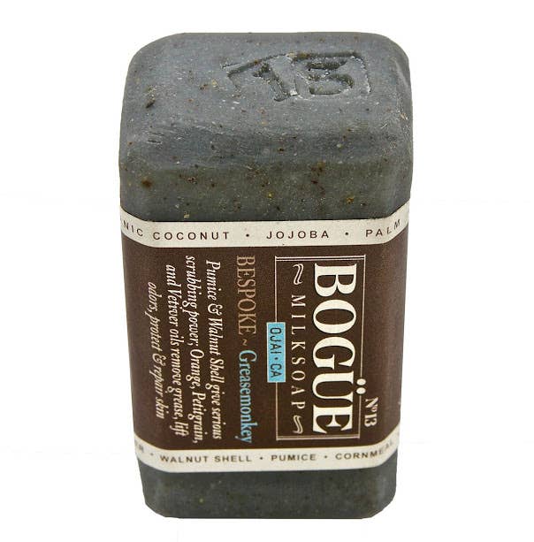 Bogue Milk Soap - Wholesale Bar Soap - No.13 BESPOKE "Greasemonkey" Blend Goat Milk Bar Soap 4.5oz2