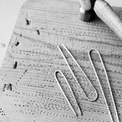 CA Makes - Vendita all'ingrosso Forcine per capelli - Martellato, 10,2 cm.3