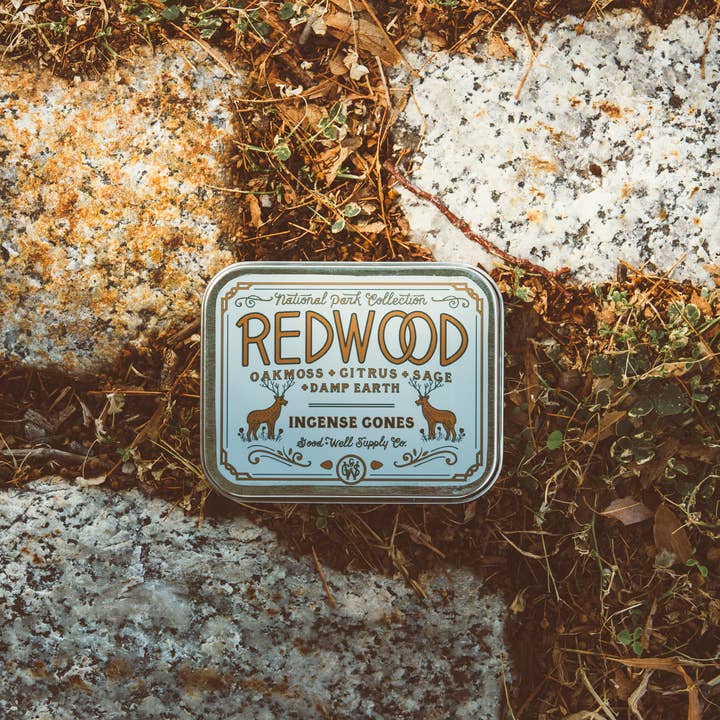 Good & Well Supply Co. - Wholesale Incense - Redwood Incense - Oakmoss Sage Citrus + Damp Earth