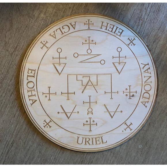 Uriel Crystal Grid for wholesale by Zen and Meow