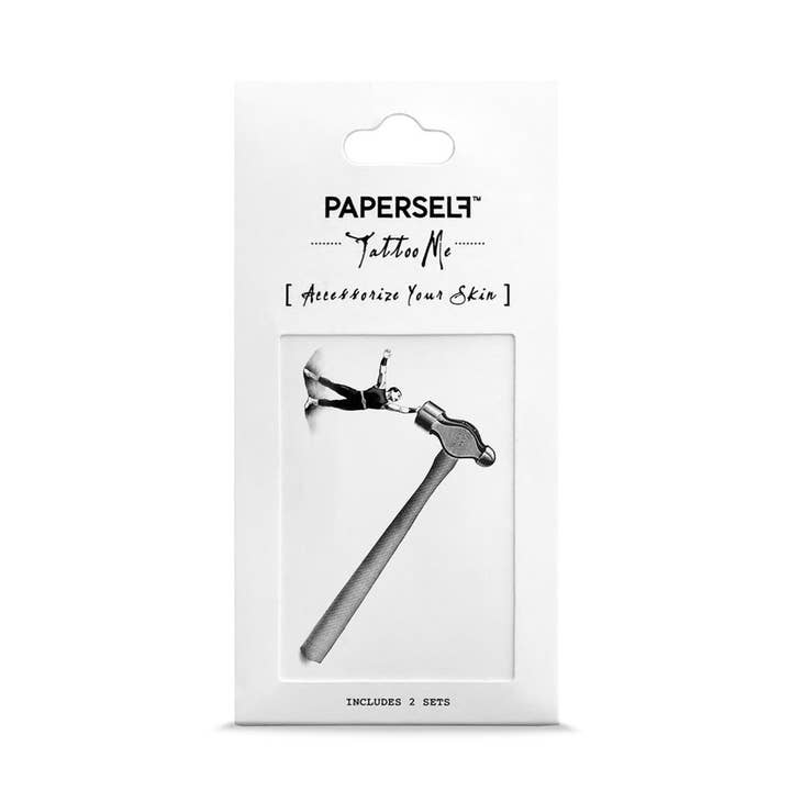 PAPERSELF - Wholesale Temporary Tattoo - Hammered Temporary Tattoos Stickers0