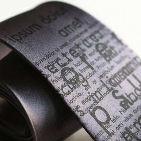 Cyberoptix Tie Lab - Wholesale Necktie - Men's - Lorem Ipsum Necktie1