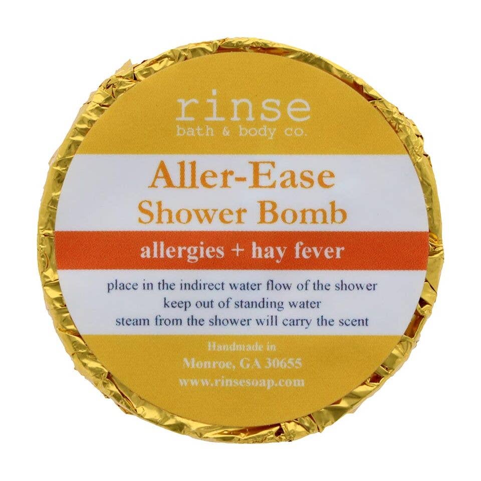Rinse Bath Body Inc - Wholesale Shower Steamer/Bomb - Aller-Ease Shower Bomb | Aromatherapy Steamer | 4 Uses3