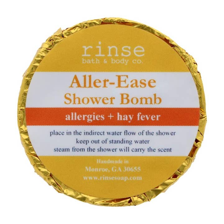 Rinse Bath Body Inc - Wholesale Shower Steamer/Bomb - Aller-Ease Shower Bomb | Aromatherapy Steamer | 4 Uses3