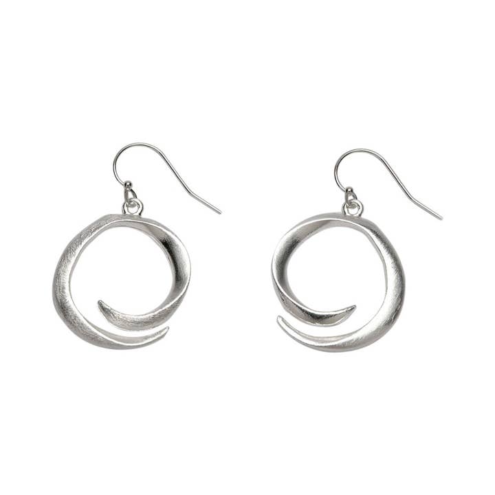 Open Swirl Earrings for wholesale by Takobia