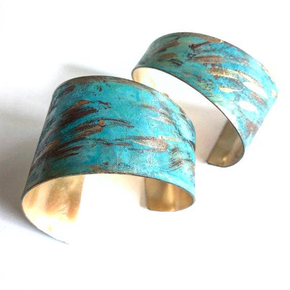 2 „breedte Lido Patina manchet voor wholesale door ssd jewelry