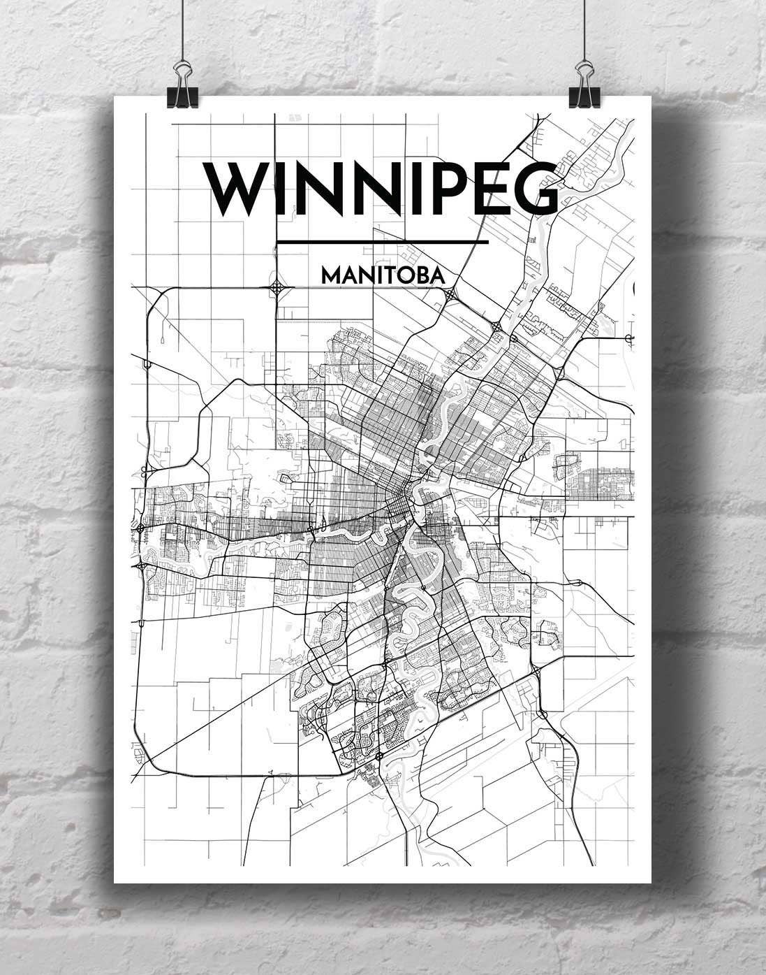 Point Two Design Group - Wholesale Map - Winnipeg City Map2