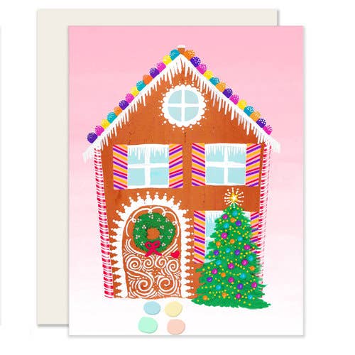 Slightly Stationery - Wholesale Christmas Card - Gingerbread House