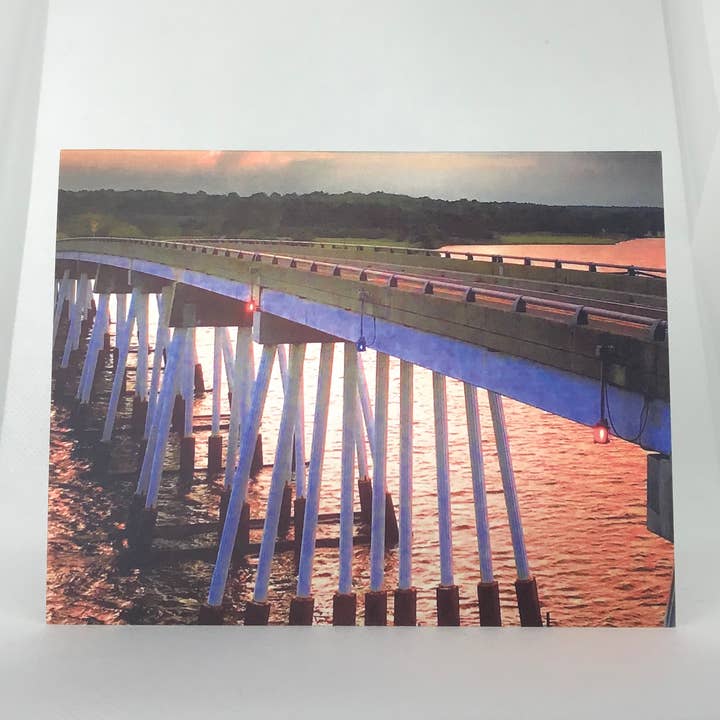 «A la isla»: Tarjeta de nota para venta al por mayor de Sean Holloran Art