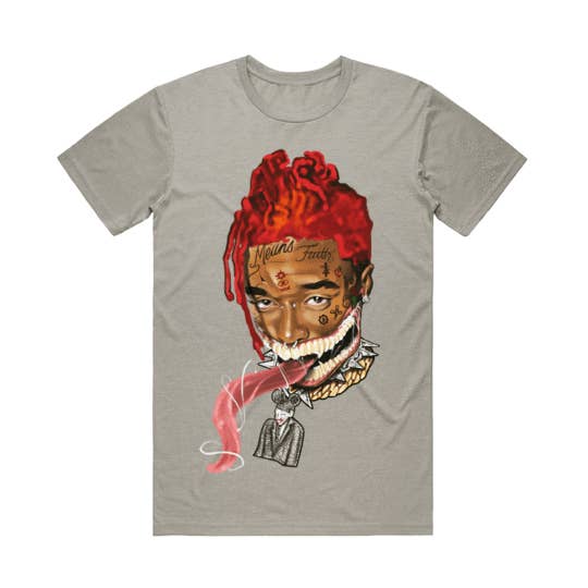 Grey Freeuzi Tee for wholesale by Merchathon