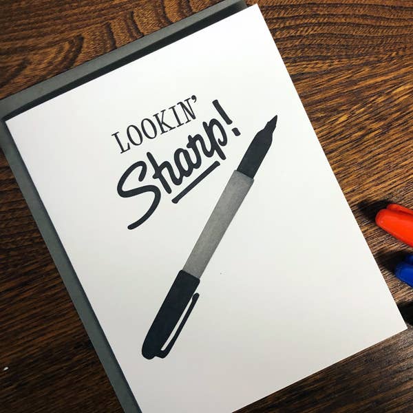 a. favorite design - Vente Carte de vœux classique - l'air pointu2