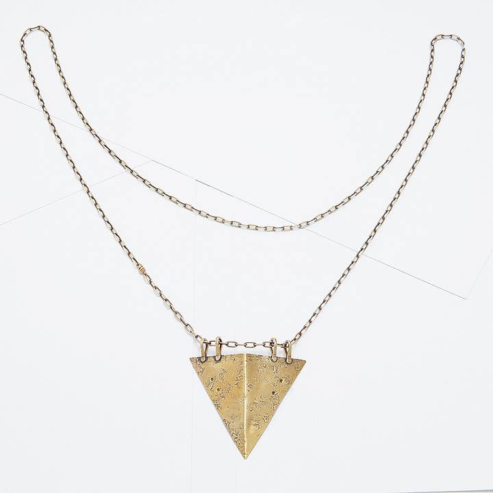 From The Reliquary - Wholesale Pendant/Charm Necklace - Brigand Necklace - Brass1