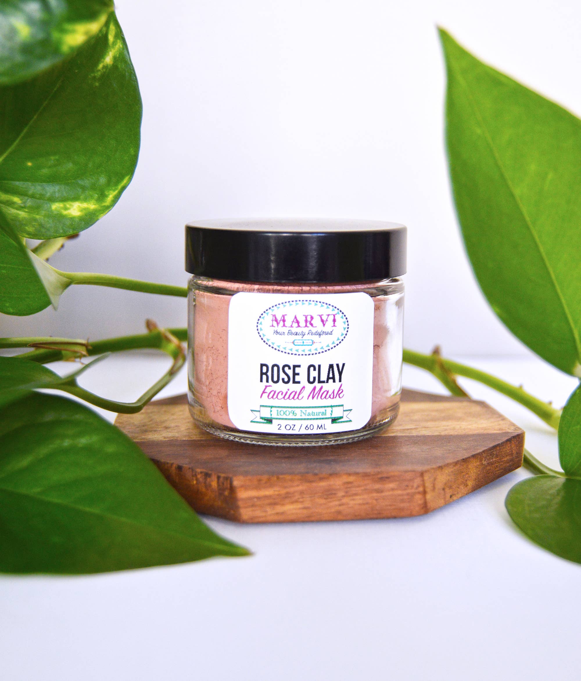 Marvi Beauty - Wholesale Skincare Face Mask - Rose Clay Mask0