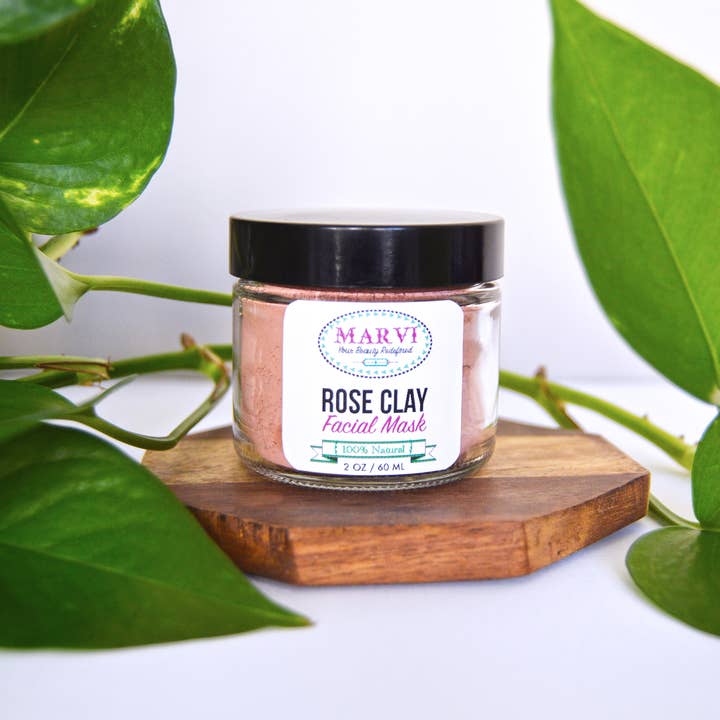 Marvi Beauty - Wholesale Skincare Face Mask - Rose Clay Mask