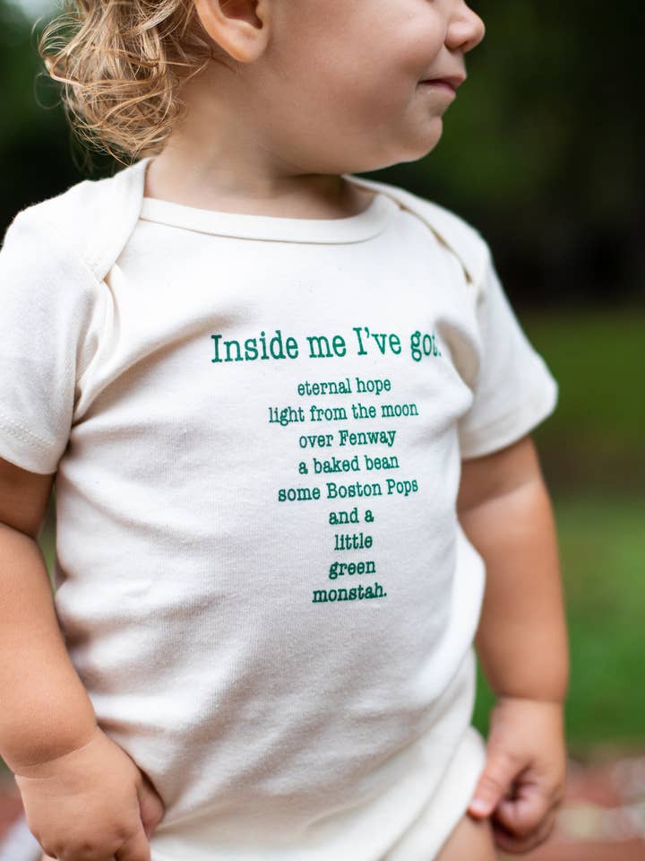 Simply Chickie® Organic Baby & Kids | USA Made • Ships USA - Wholesale Bodysuit (Non-Footed) - Baby - Baby Organic Boston Romper Short Sleeve Natural Onesie USA2