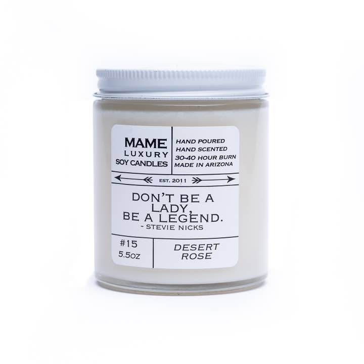 #15 - Desert Rose for wholesale by MAME Soy Candles