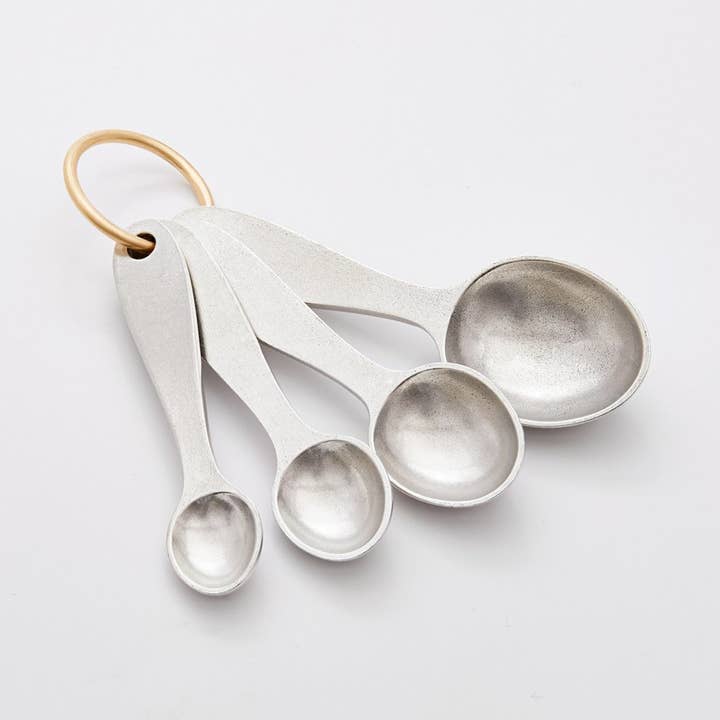 Pewter Measuring Spoons for wholesale by Beehive Handmade
