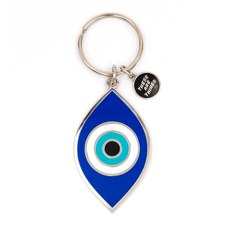 Evil Eye Enamel Keychain for wholesale by These Are Things