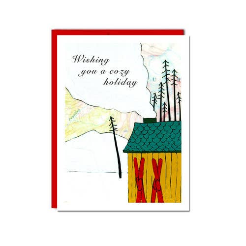 Cozy Card - Boxed Set of 6 for wholesale by Rachel Austin