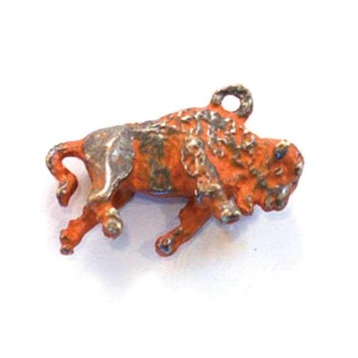 Gleeful Peacock - Wholesale Individual Charm/Pendant - Buffalo Charm Bracelet, Necklace, or Charm Only0