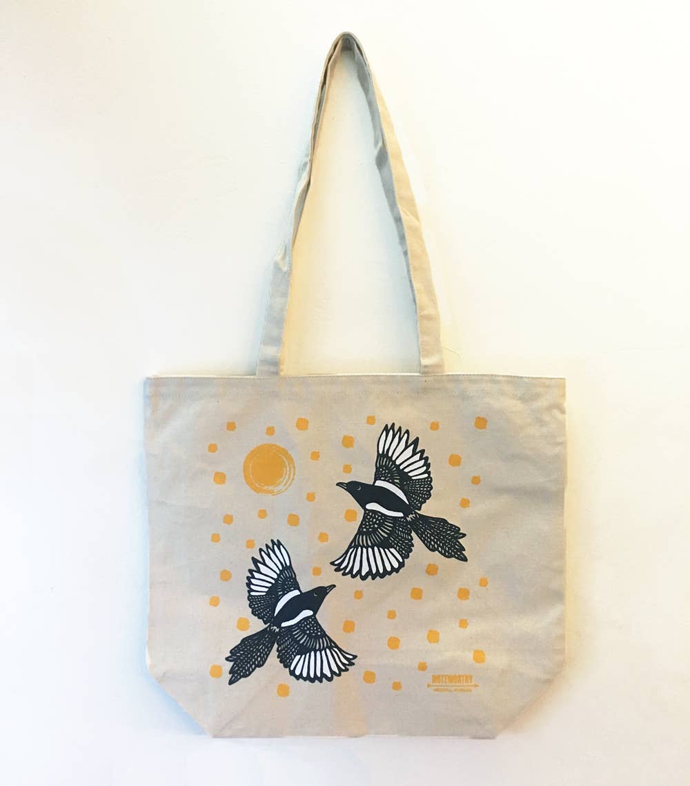Noteworthy Paper & Press - Wholesale Tote Bag - Women's - Magpie Tote Bag4