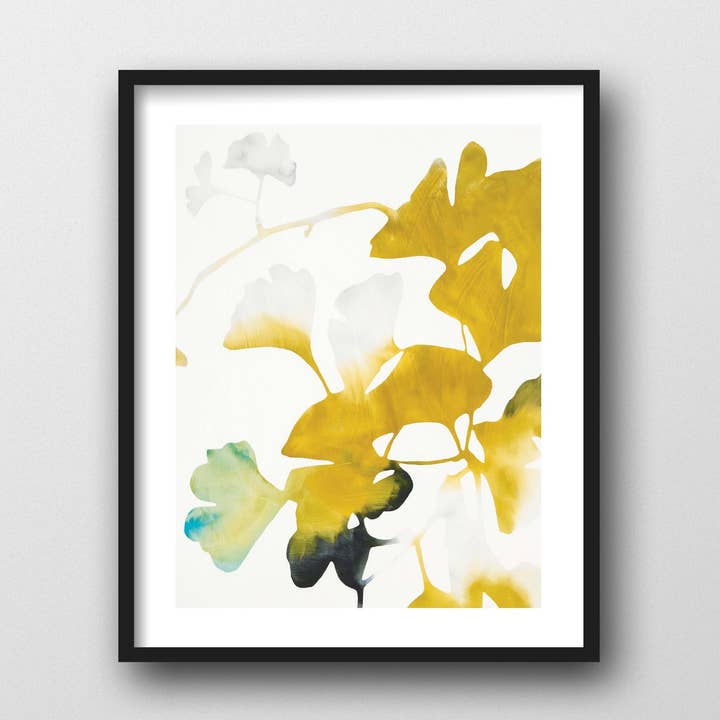 Stampa artistica ginkgo per la vendita all'ingrosso da parte di Rachel Austin