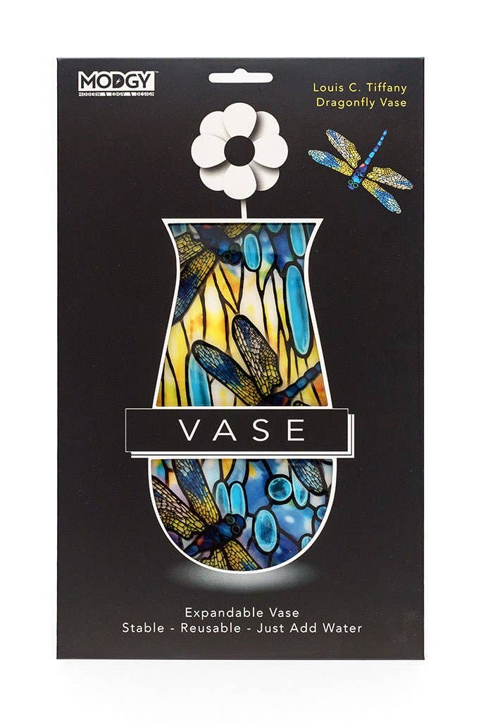 Modgy – Großhandel Vasen – Modgy erweiterbare Vase – Louis C. Tiffany Libelle1