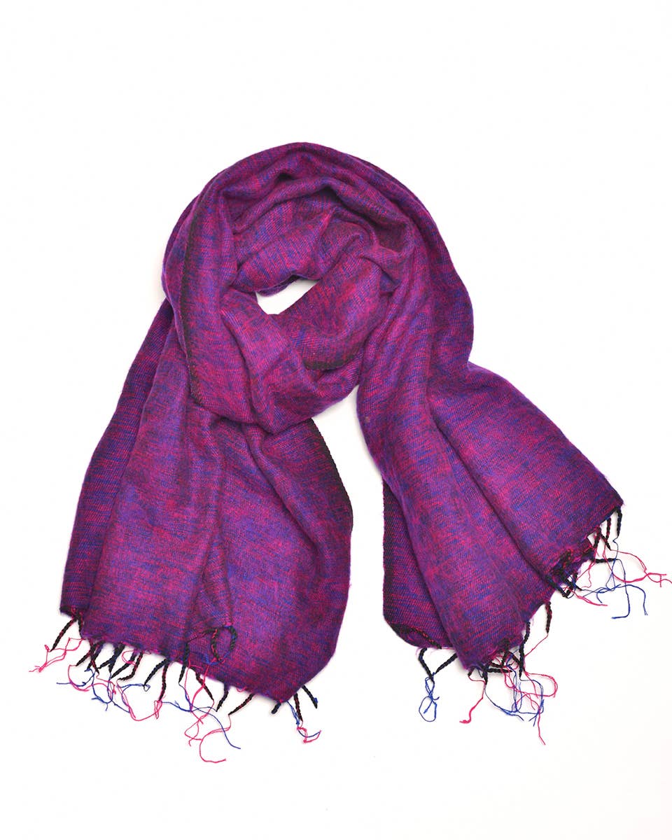 Zig Zag Asian Collection - Vente Écharpe – femme - Châle tissé brossé34