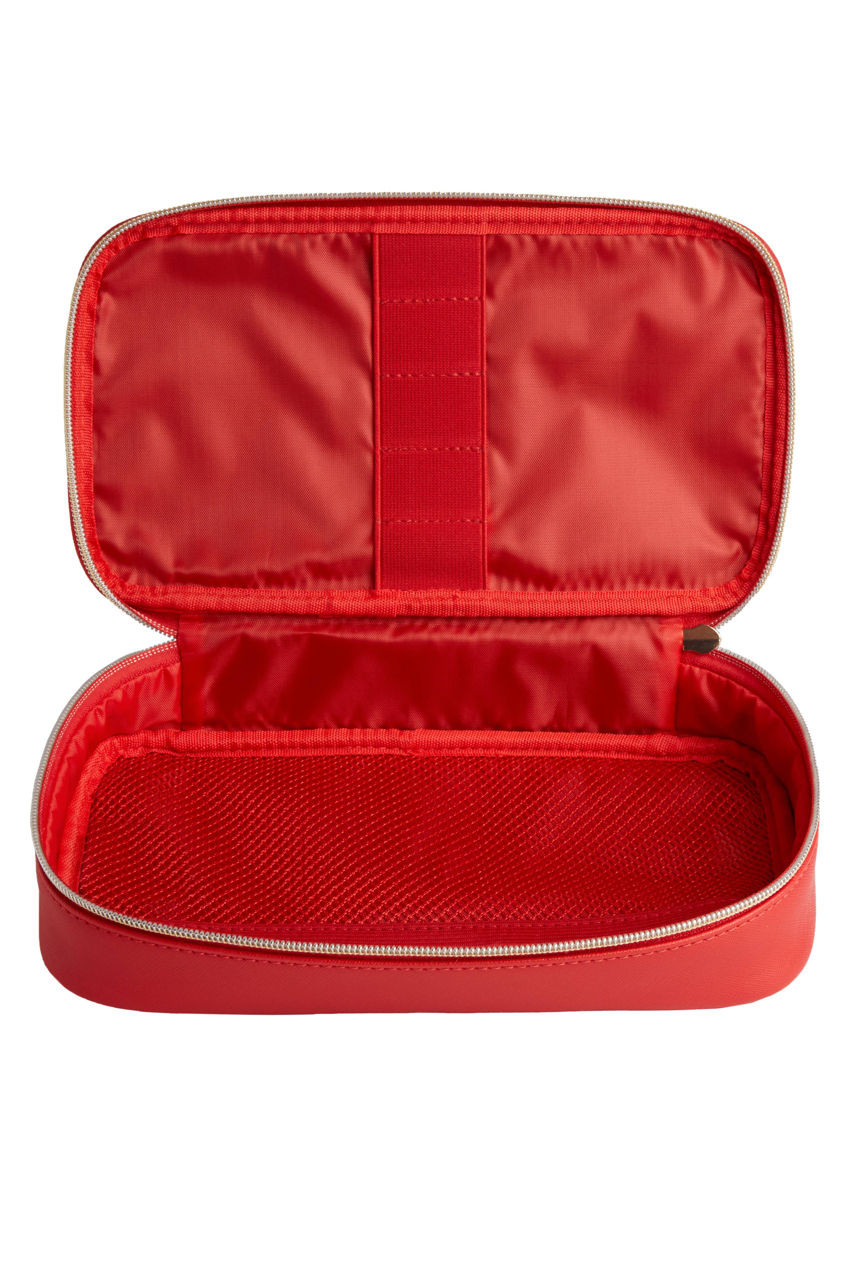 ARTIS – Engroshandel Makeuppenselsæt – Stor Artis Børste Taske - Rød1